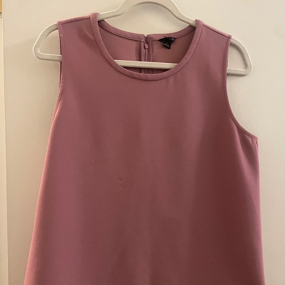 Ann Taylor Purple Tank with Zipper Back, M - Picture 1 of 3